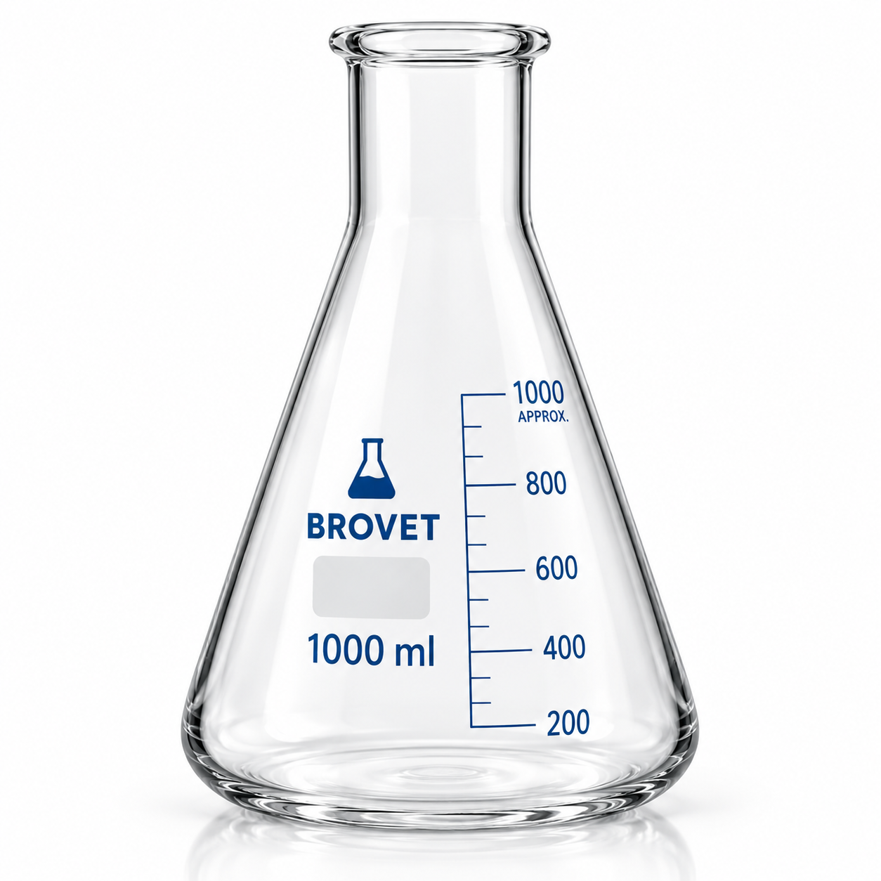 Laboratory conical flask